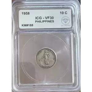 PHILIPPINES Copper-Nickel-Zinc 10 CENTAVOS