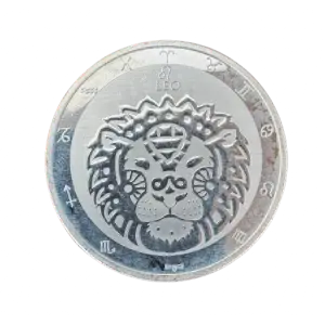 2023 Tokelau 1 oz Silver $5 Zodiac Series: Leo (Secondary Market) (2)
