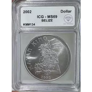 Belize Silver DOLLAR