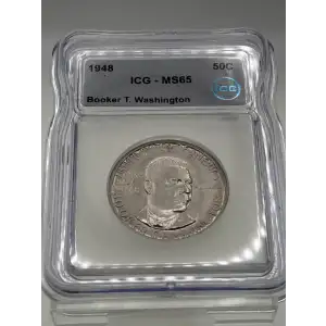 Classic Commemorative Silver--- Booker T. Washington Memorial 1946-1951-Silver- 0.5 Dollar