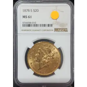 Double Eagles---Liberty Head 1849-1907 -Gold- 20 Dollar