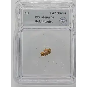 Gold Nugget 1.47 Grams 22.4K