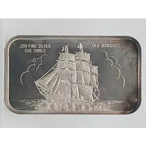 Pony Express 1 oz Silver Bar VINTAGE Patrick San Francisco Mint [DUPLICATE for #564189]