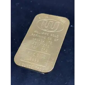 1 oz Vintage Williams Refining Gold Bar (2)