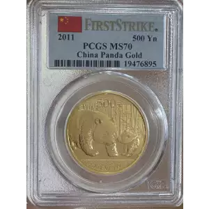 2011 500 Yn Panda Gold First Strike