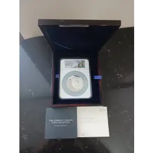 Great Britain 5 oz Silver Tower of London The Legend of the Ravens