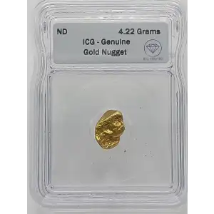 Gold Nugget 4.22 Grams 20.4K