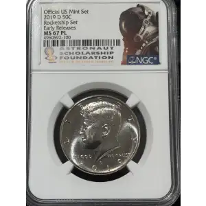 Half Dollars---Kennedy 1971-Present -Copper-Nickel- 0.5 Dollar (2)