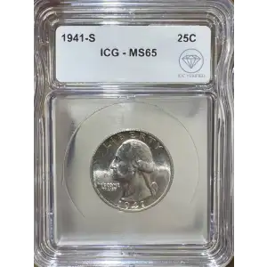 Quarter Dollars-Washington-Silver Coinage