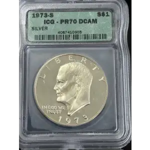 Eisenhower Silver Dollar (1971-1978) - 40% Silver
