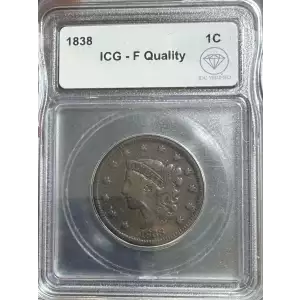 Large Cents - Braided Hair Cent (1839-1857)