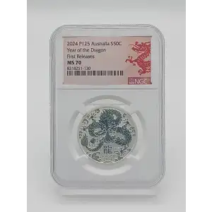 2024 Australia Year of the Dragon Coin NGC MS70 First Releases (5)