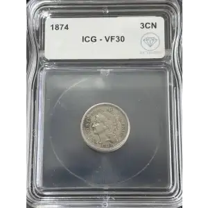 Three Cent Nickel 1865-1889