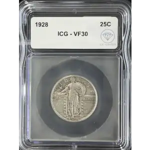 Quarter Dollars---Standing Liberty
