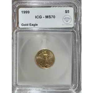 $5 American Gold Eagle 1/10 oz