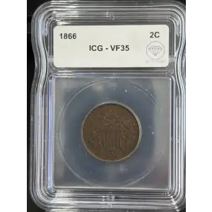 Two cent pieces-Two cent pieces 1864-73 -Copper