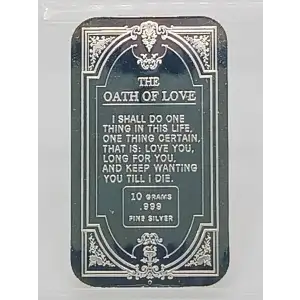 1973 First Love 1 oz Silver Bar Mother-Lock Mint VINTAGE [DUPLICATE for #564476]