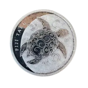 2011 Fiji 1 oz Silver $2 Taku