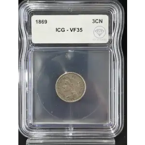 Three Cent Nickel 1865-1889