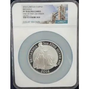 Great Britain 5 oz Silver Britannia (2)