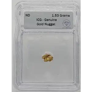 Gold Nugget 1.53 Grams 19.9K