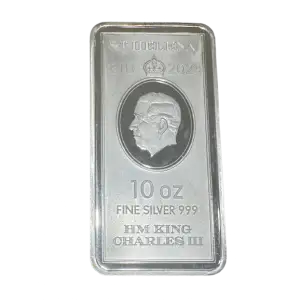 2023 10 oz St. Helena Rectangular Silver East India Company Coin (2)