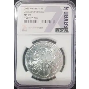 Austria 1 oz Silver Vienna Philharmonic