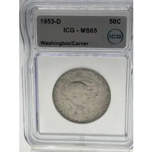 Classic Commemorative Silver---Carver/Washington Commemorative 1951-1954-Silver- 0.5 Dollar