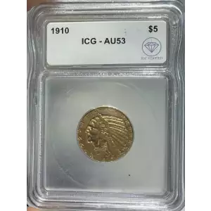 Half Eagles---Indian Head 1908-1929 -Gold- 5 Dollar