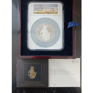 The Queen's Beasts 5 oz Silver Black Bull of Clarence