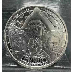 1 oz Patriot Series American Revolution Round (2)