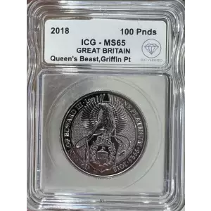 Platinum Great Britain Queen's Beast Griffin
