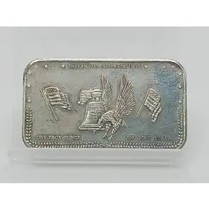 Americana Design 1 oz Silver Bar VINTAGE (2)