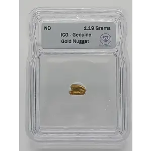 Gold Nugget 1.19 Grams 23.8K