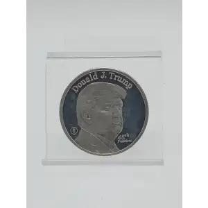 Donald Trump Portrait 45th President 1 oz Silver Round (2)
