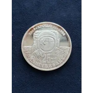 1994 25th Anni. Apollo 11 1 oz Silver Commemorative