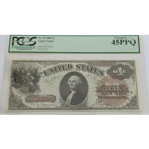 $1 1880 Large Brown; red serial numbers. Legal Tender Issues 30