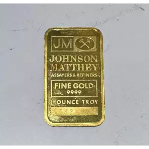 1oz Johnson Matthey Gold Bar (2)