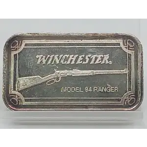 Winchester 1 oz Silver Bar VINTAGE Model 94 Ranger (2)