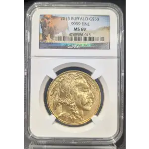 2015 1oz American Gold Buffalo NGC MS69 (Buffalo Label) (2)
