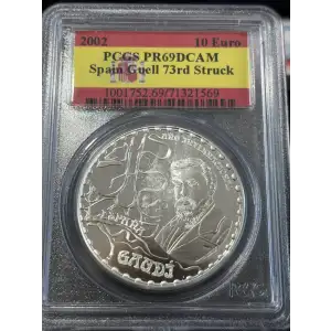 2002 Spain 10 Euro Gaudi (2)