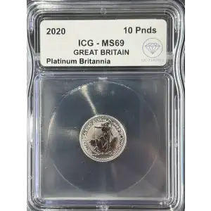 1/10 oz Platinum Britannia
