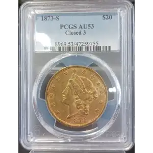 1873-S $20 Closed 3