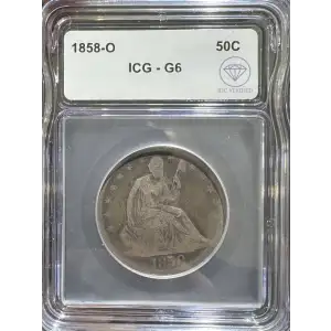 Half Dollars---Liberty Seated 1839-1891 -Silver- 0.5 Dollar (2)