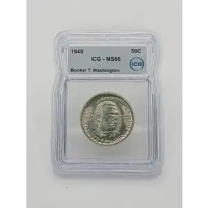 Classic Commemorative Silver--- Booker T. Washington Memorial 1946-1951-Silver- 0.5 Dollar (5)
