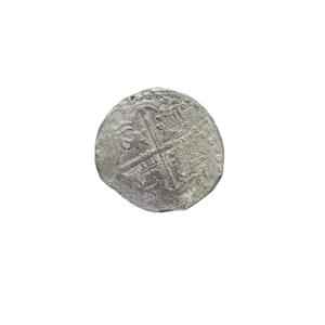 Raw Atocha 8 Reale Grade 1 25.50 g Shipwreck Coin (with Cert) (2)