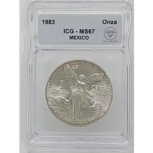 1982 Mexican 1 oz Silver Libertad Coin ICG MS63 IDC Verified [DUPLICATE for #564739]