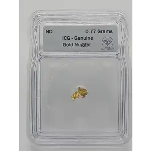 Gold Nugget 0.77 Grams 22.4K