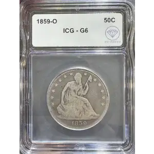 Half Dollars---Liberty Seated 1839-1891 -Silver- 0.5 Dollar