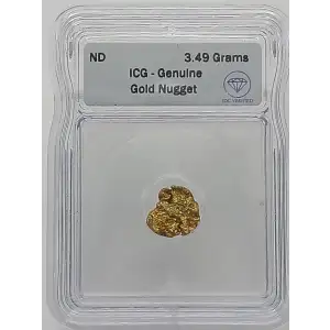 Gold Nugget 3.49 Grams 20.8K